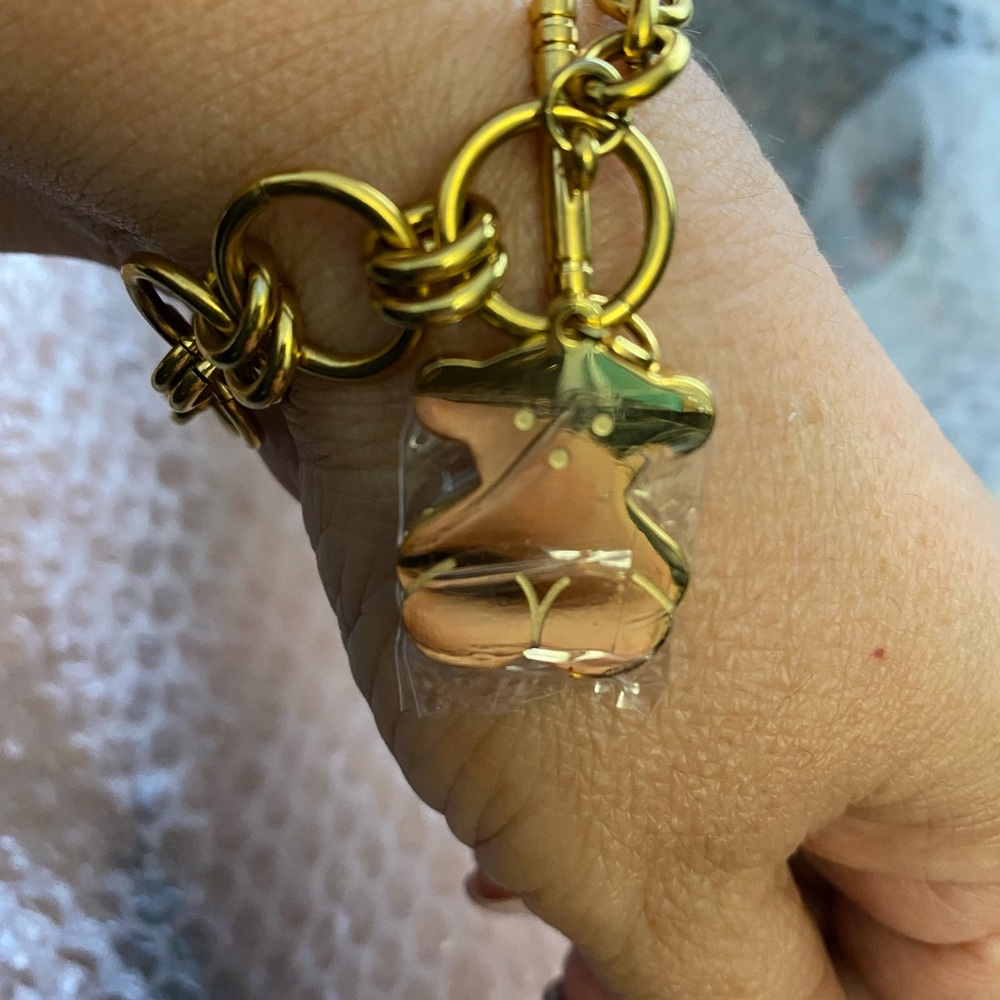 Gold Tone Star Charm Bracelet - Women's Fashion Bracelet